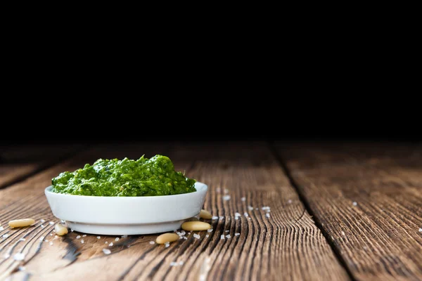 Homemade Ramson Pesto — Stock Photo, Image