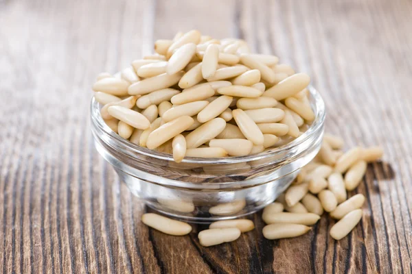 Small portion of Pine Nuts — Stock Photo, Image