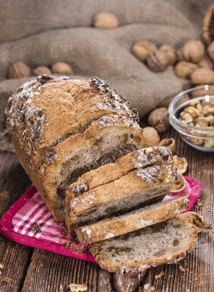Walnut Bread slices — Stock Photo, Image