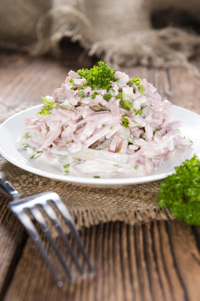 Porción de Ensalada de Carne (con mayonesa ) — Foto de Stock