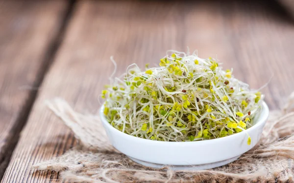 Färsk Broccoli groddar — Stockfoto