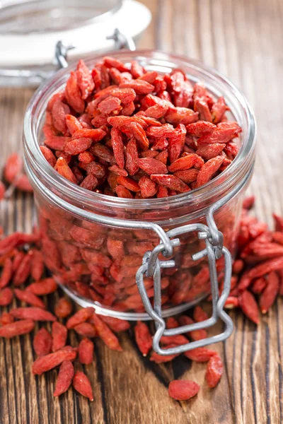 Bayas de goji saludables — Foto de Stock