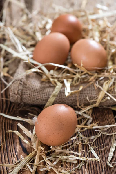 Some fresh Eggs — Stock Photo, Image