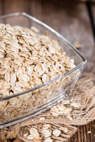 Farinha de aveia (close-up shot ) — Fotografia de Stock