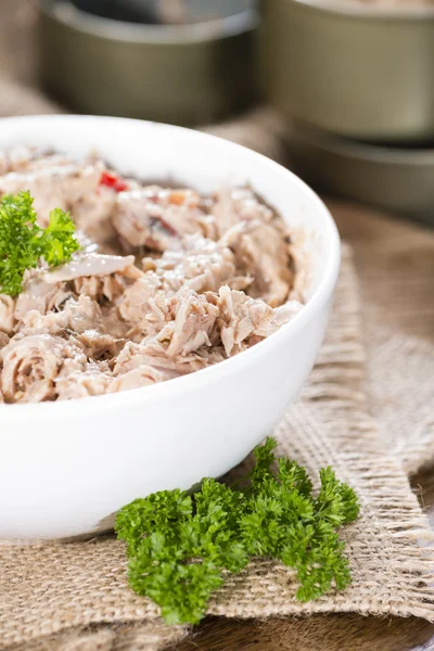 Ensalada casera de atún — Foto de Stock