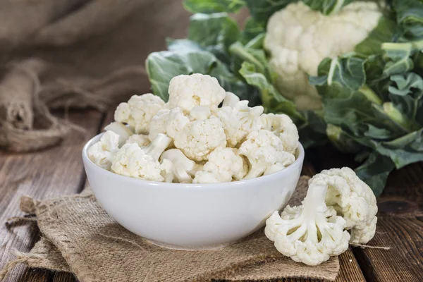 Portion of fresh Cauliflower — Stock Photo, Image