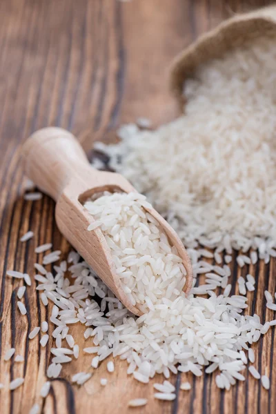 Hoop van ruwe rijst — Stockfoto