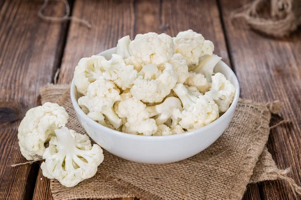 Portion frischen Blumenkohl — Stockfoto