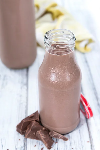 Leche fría de chocolate — Foto de Stock