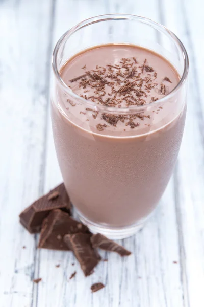 Kall choklad mjölk — Stockfoto
