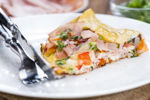 Fresh made Omelette — Stock Photo, Image