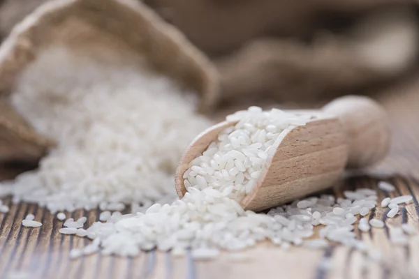 Portion of Uncooked Rice — Stock Photo, Image