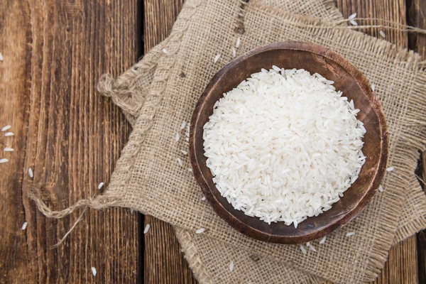 Un mucchio di riso crudo — Foto Stock