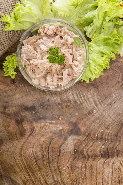 Salada de atum caseira — Fotografia de Stock