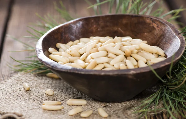 Portion of Pine Nuts — Stock Photo, Image