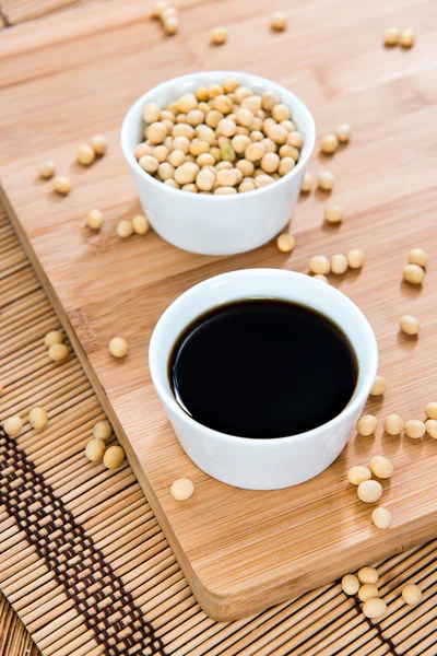 Portion of Soy Sauce Stock Picture