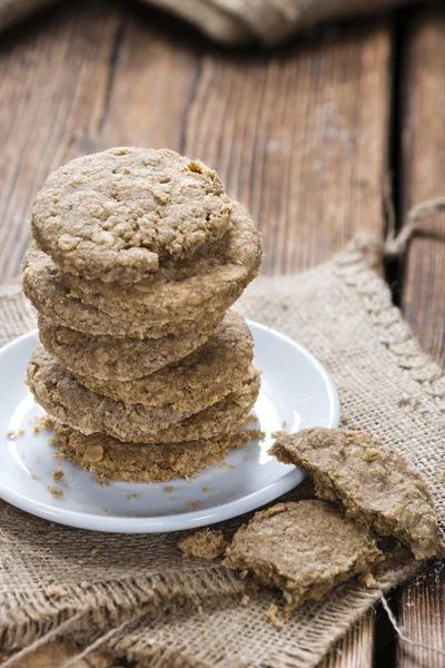 Portion of Oat Cookies — Stock Photo, Image