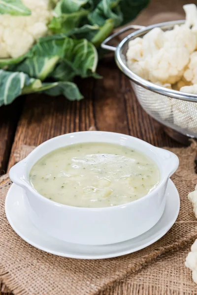 Cauliflower Soup in a bowl — Stock Photo, Image