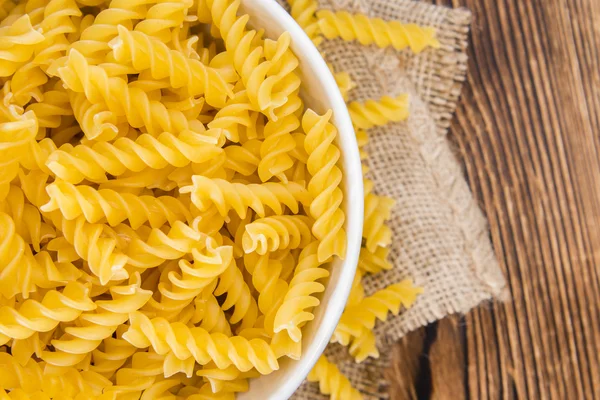 Del av okokt Pasta — Stockfoto