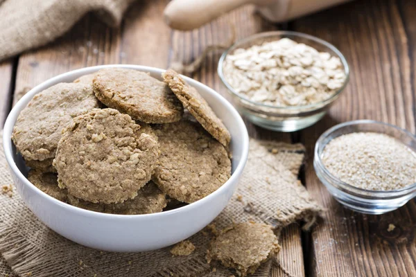 Fresh baked Oat Cookies — Stock Photo, Image