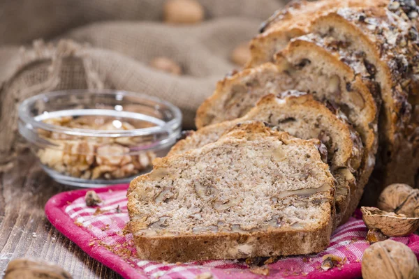 Fresh made Walnut Bread — Stock Photo, Image