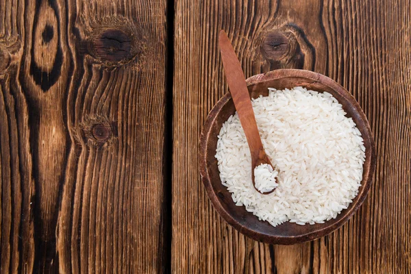 Un mucchio di riso crudo — Foto Stock