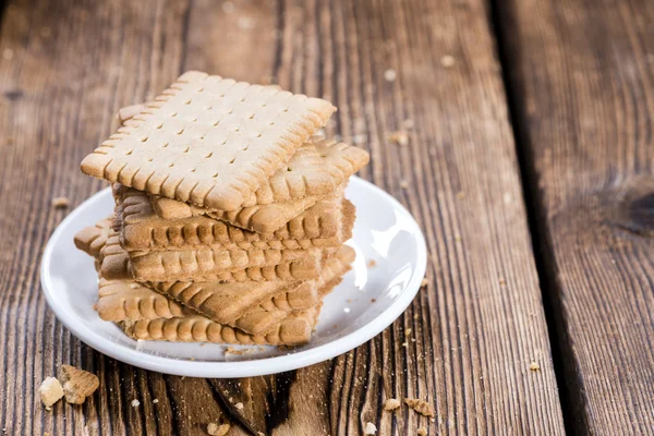 Stacked Butter Biscuits — Stock Photo, Image