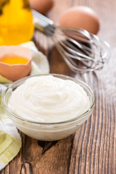 Fresh Mayonnaise homemade — Stock Photo, Image