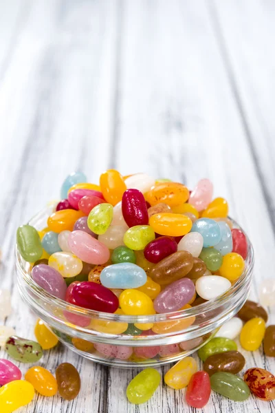 Heap de coloridos feijões de geleia — Fotografia de Stock
