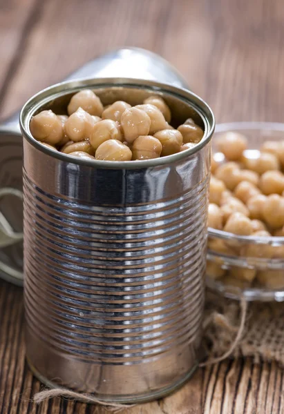 ひよこ豆 (缶詰) — ストック写真