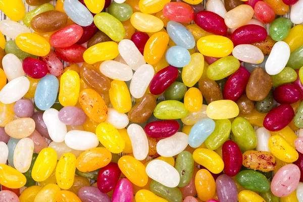 Colorfull Jelly Bean achtergrond — Stockfoto