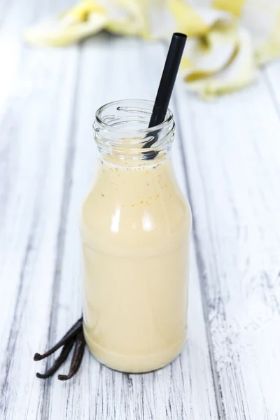 Frisch gemachter Vanille Shake — Stockfoto