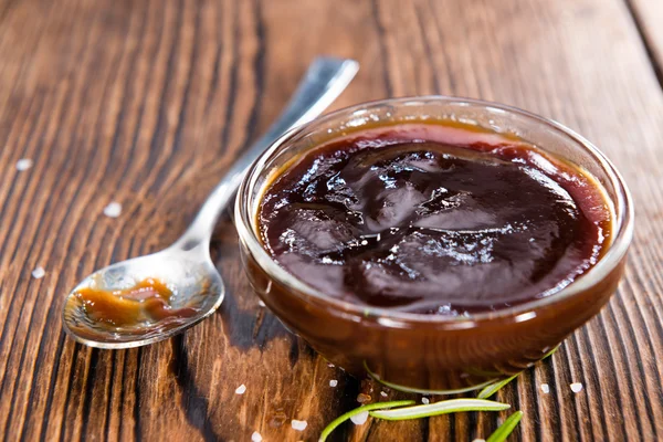 Molho de churrasco com tomate — Fotografia de Stock