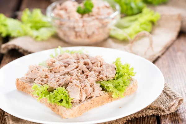 Sandwich de ensalada de atún — Foto de Stock