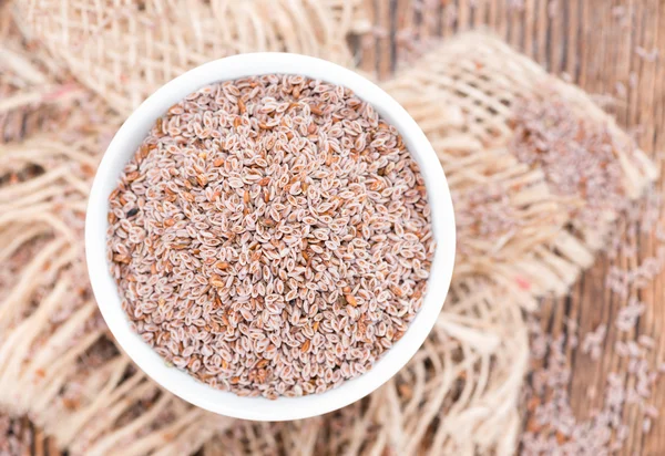 Psyllium Seeds in a bowl — Stock Photo, Image