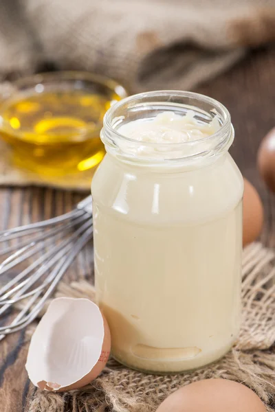 Frische hausgemachte Mayonnaise — Stockfoto