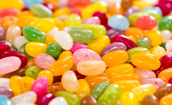 Colorfull Jelly Bean achtergrond — Stockfoto