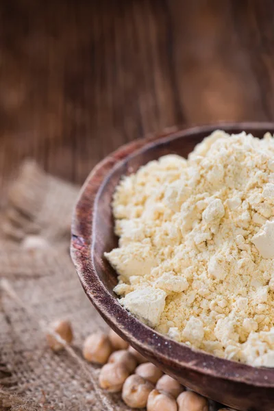 Heap of Chick Pea flour — Stock Photo, Image