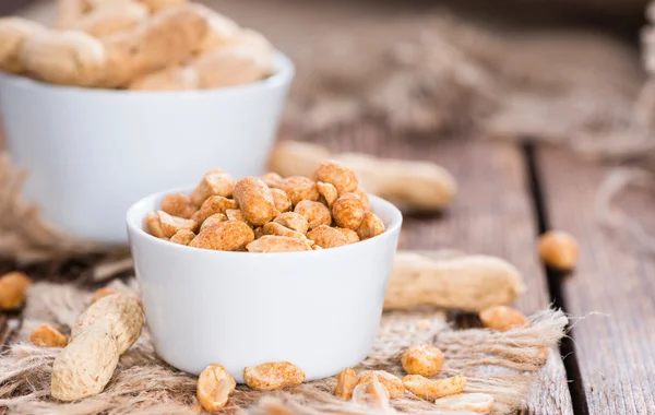 Cacahuetes (tostados y salados ) — Foto de Stock