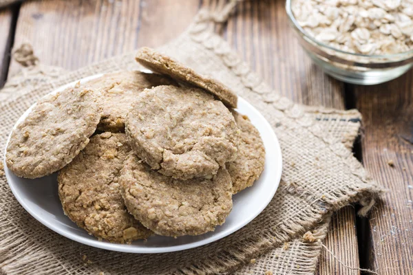 Homemade Oat Cookies — Stock Photo, Image