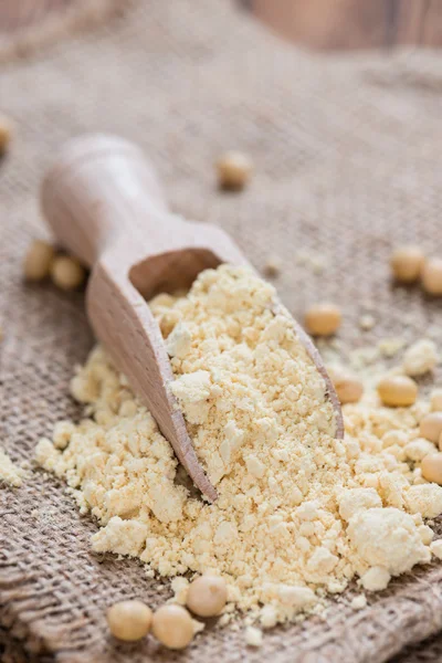 Heap of Soy Flour — Stock Photo, Image