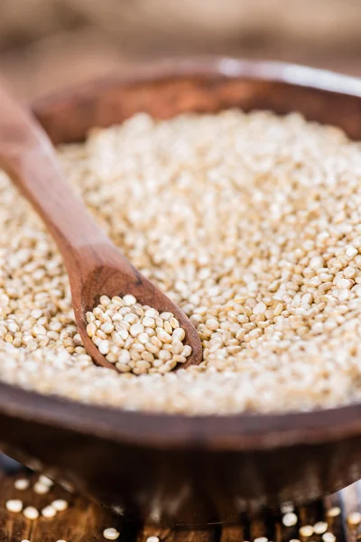 Portion of uncooked Quinoa — Stock Photo, Image