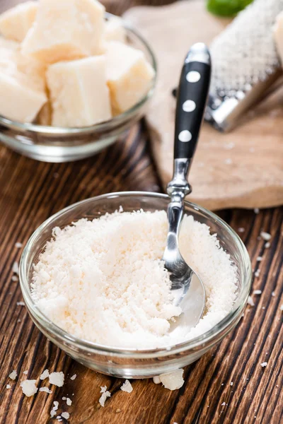 Fresh grated Parmesan Cheese — Stock Photo, Image