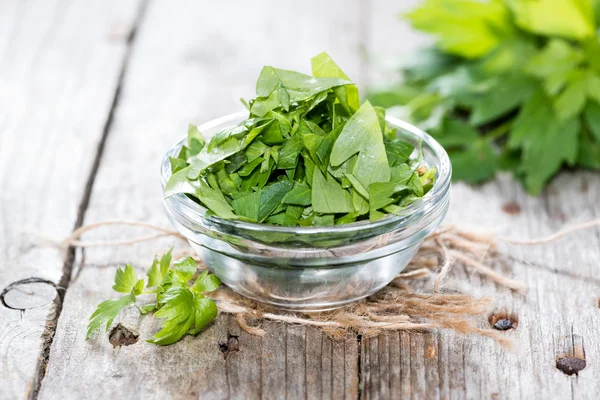 Fresh cutted Lovage — Stock Photo, Image