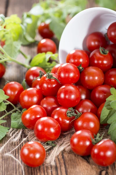 Pomodori ciliegia freschi — Foto Stock