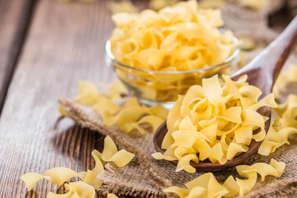 Uncooked Tagliatelle — Stock Photo, Image