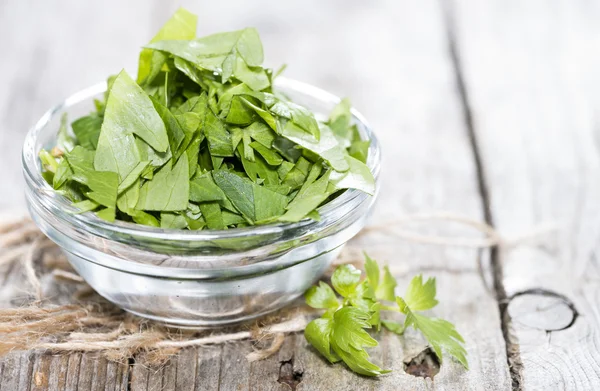 Fresh cutted Lovage — Stock Photo, Image