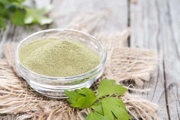 Lovage Powder in a bowl — Stock Photo, Image