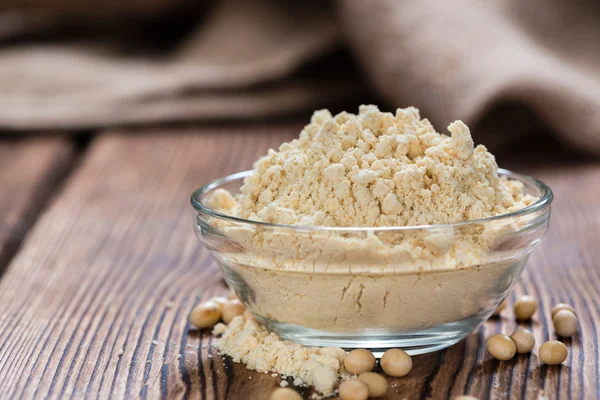 Heap of Soy Flour — Stock Photo, Image