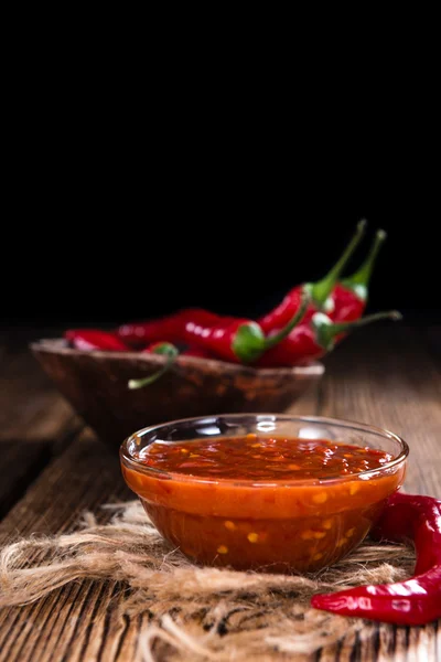 Salsa de chile - Sambal Oelek —  Fotos de Stock